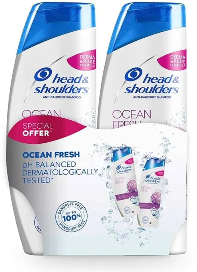 SAMPON ZA KOSU H&S OCEAN ENERGY 2X360 ML H&S