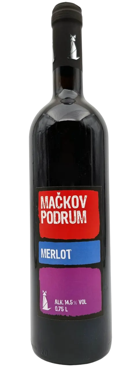 VINO MERLOT 0.75L MACKOV PODRUM SUPERNOVA