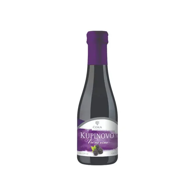 VINO KUPINOVO 0.187l COKA VINARIJA ČOKA