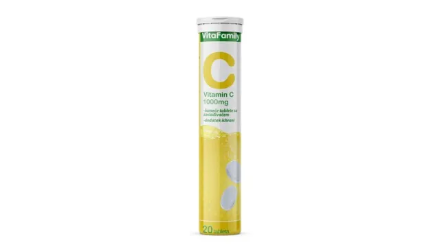 SUMECE TABLETE VITAFAMILY VITAMIN C 20/1 100G VITAFAMILY