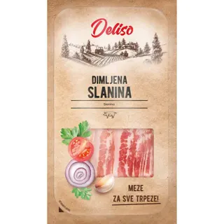 SLANINA DIMLJENA SLAJS 100G DELISO