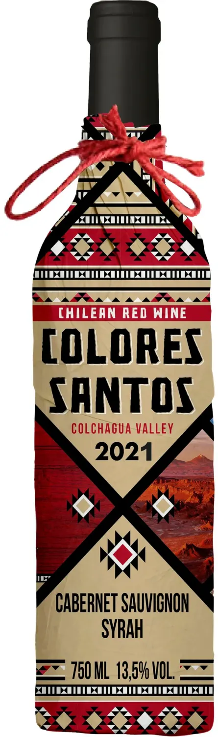 Vino crv.Cab.Sauv.Syrah ColoresSan.0,75l Colores Santos