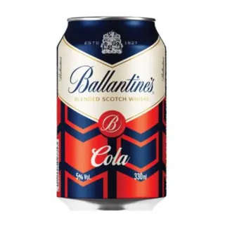 KOKTEL BALLANTINE'S COLA 0.33L