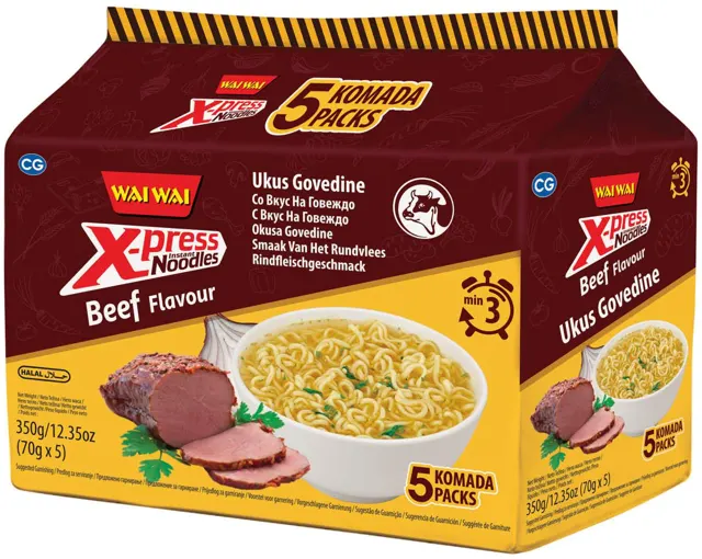 NUDLE INS UKUS GOVEDINE 350G X PRES X PRESS