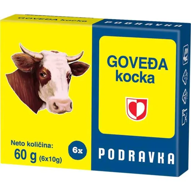 Kocka govedja retro Podravka 60gr Podravka