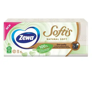 MARAMICE PAPIRNE SOFTIS 10/1 NATURAL SOFT 4SL ZEWA