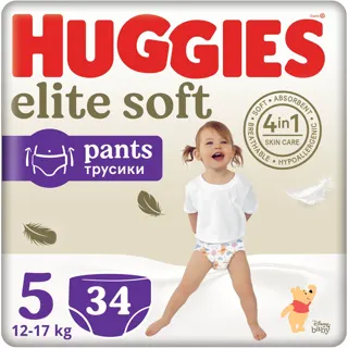 PELENE HUGGIES ESOFT PANTS MEGA 34KOM VEL 5 (12-17KG)