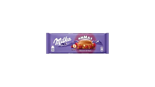 COKOLADA MILKA RAISIN&NUTS 270gr MILKA