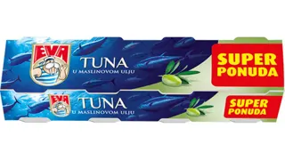 EVA TUNA U MASLINOVOM ULJU 4X80gr