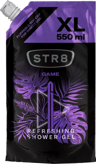 STR8 tuš/gel GAME dopuna 550ml OS