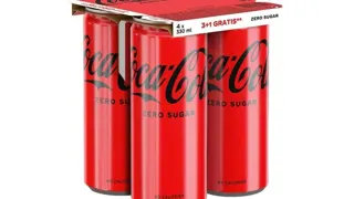 SOK COCA-COLA ZERO 0.33L LIM 4-PACK