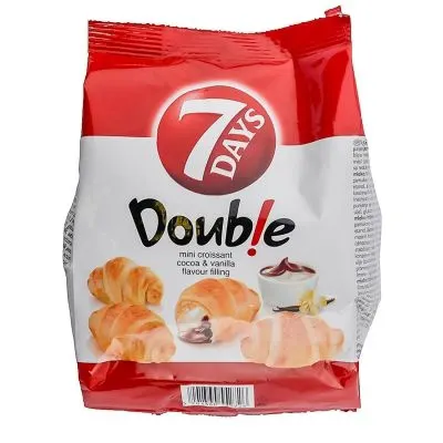 KROAS 7DAYS MINI DOUBLE COCOA & VANILA 60G 7 Days