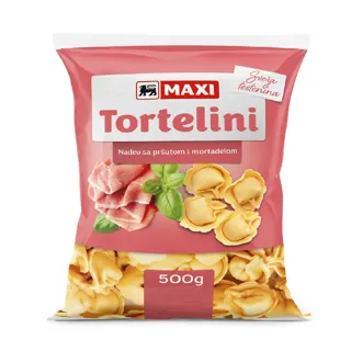 Tortelini sa prsutom Premia 500g