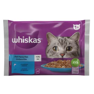 Kesice riba Whiskas 4x85g
