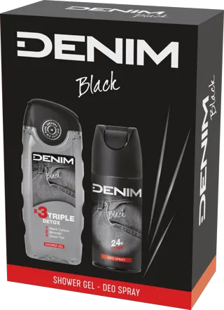 Denim Set (deo+sh gel) Black Sarantis