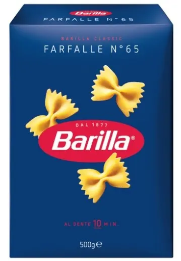 MAKARONE BARILA 500G FARFALLE N 65 BARILLA