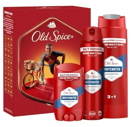 SET OLD SPICE IRON WHITE ST+SP+SG OLD SPICE