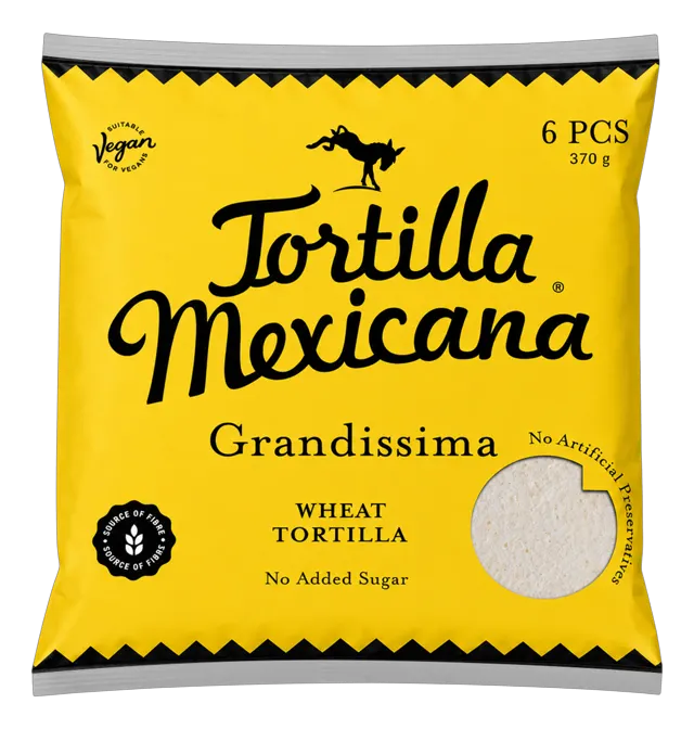 TORTILJA MEXICANA GRANDISSIMA 370G PIP PIP