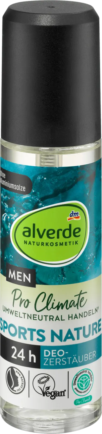alverde MEN PC deo sprej Sports 75ml alverde MEN