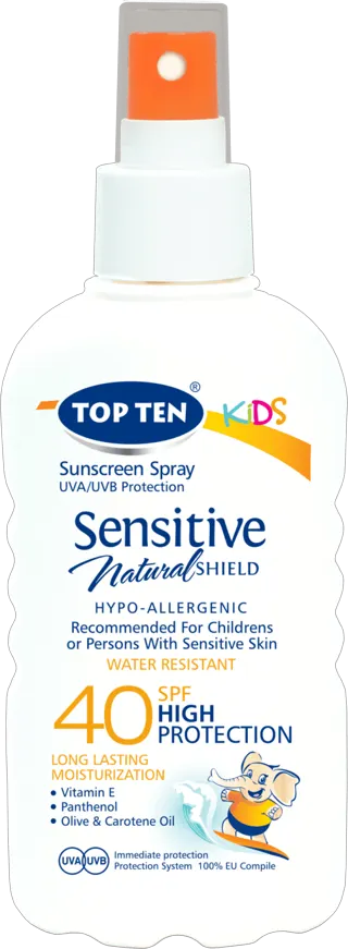 TOP TEN KIDS SENS.LOS.SUNČ.SPF40 180 ML