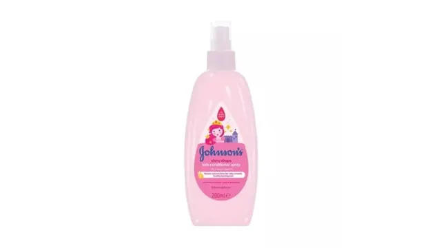 Johnson's shiny drops sprej balzam 200ml Johnson's baby