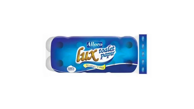 TOALET PAPIR ALLORO LUX 10/1 3SL ALLORO