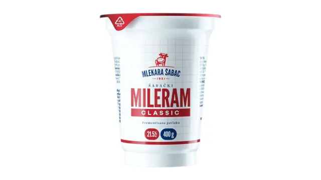 Mileram Classic 21,5% mm 400gr Mlekara Sabac