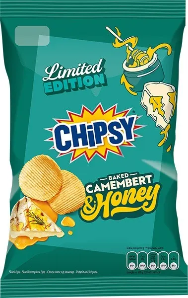 CIPS REBR.CAMEMB.HONEY 95g MARBO CHIPSY