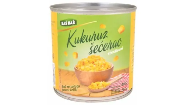 KUKURUZ ŠEĆERAC BAŠ BAŠ 400G LIM. BAS BAS