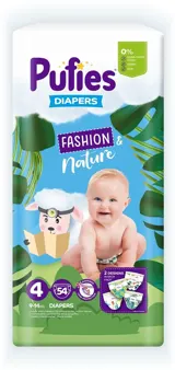 PELENE PUFIES FASHION&NATURE MAXI 4 54KOM(9-14KG)