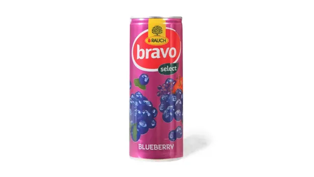 Nektar Bravo Borovnica 0,25l limenka Bravo