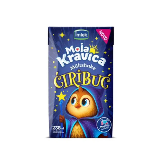 Milkshake Ciribuc Moja kravica 235ml Moja kravica