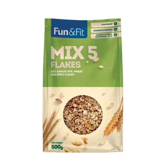 Mix 5 pahuljica Fun&Fit 500g Fun&Fit