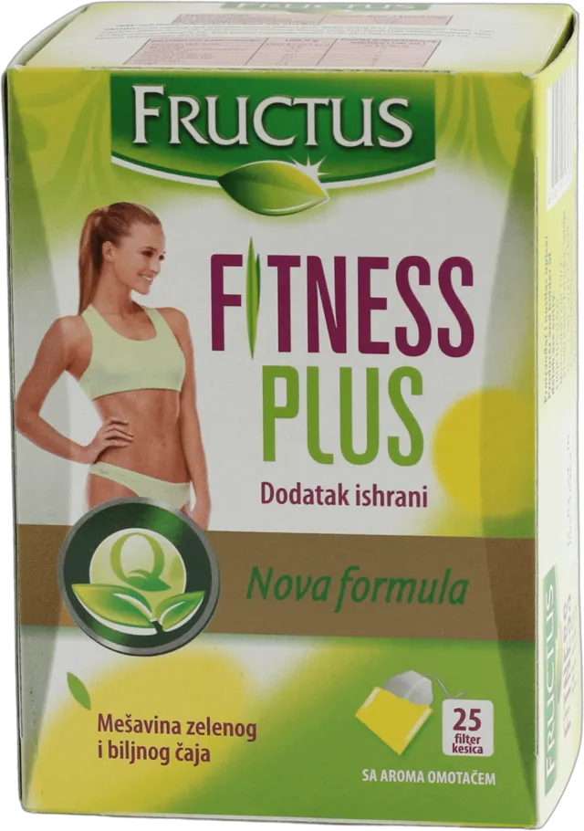 ČAJ FITNESS PLUS 50GR FRUCTUS FRUCTUS