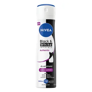 NIVEA deo sprej B&W invisible aut. 150ml