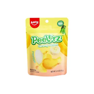 AMOS PEELERZ GUMMY BANANA 65G
