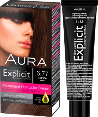 Farbe za kosu Argan oil Explicit 6.77