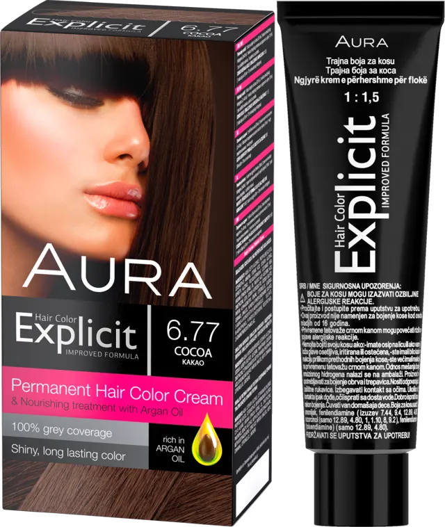 Farbe za kosu Argan oil Explicit 6.77 Explicit