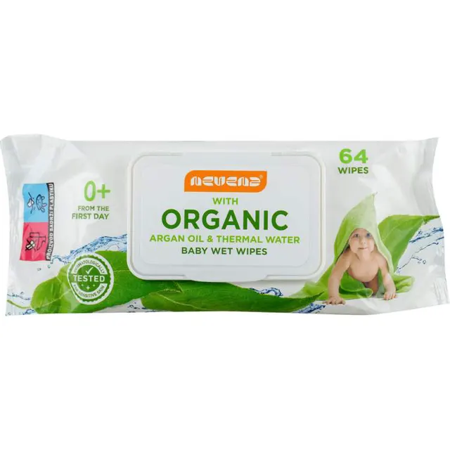 Baby vlazne maramice organic Nevena 64/1 Nevena