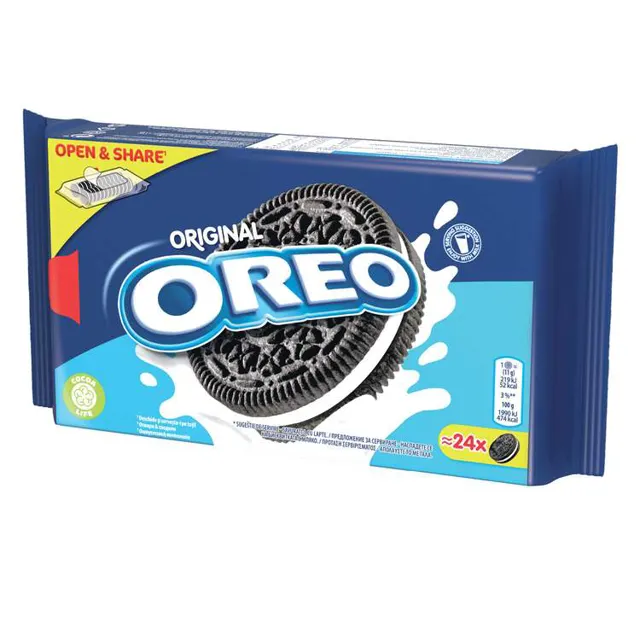 Keks Oreo bitray 264g Milka
