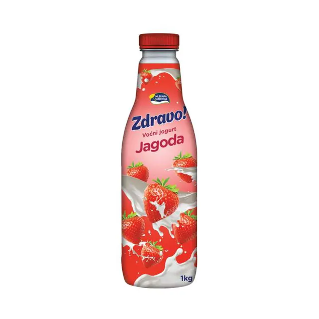 jogurt vocni jagoda zdravo 1kg imlek IMLEK-ZDRAVO!