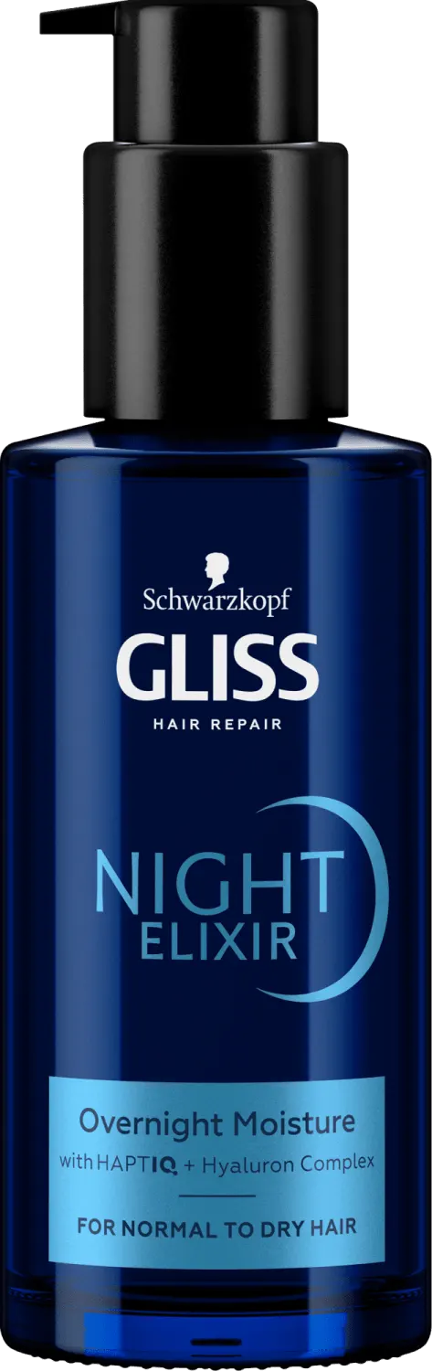 Eliksir Gliss Night Aqua revive100ml Gliss