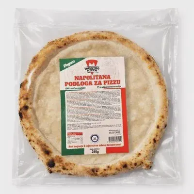 PODLOGA ZA PIZZU NAPOLITANA POLUPEČENA 265G 32CM ARUM
