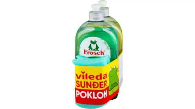 DET TEC FROSH 2X500ML+ VILEDA SUNDJER