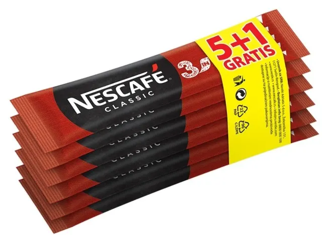 NESCAFE INSTANT 3U1 5+1 GRATIS NESCAFE