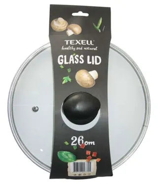 Poklopac 26cm stakleni TEXELL TGL-26 CTC