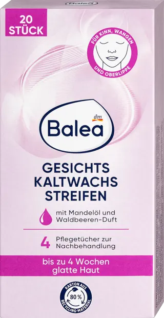 Balea trake/depil. lica hl. vosak 20kom