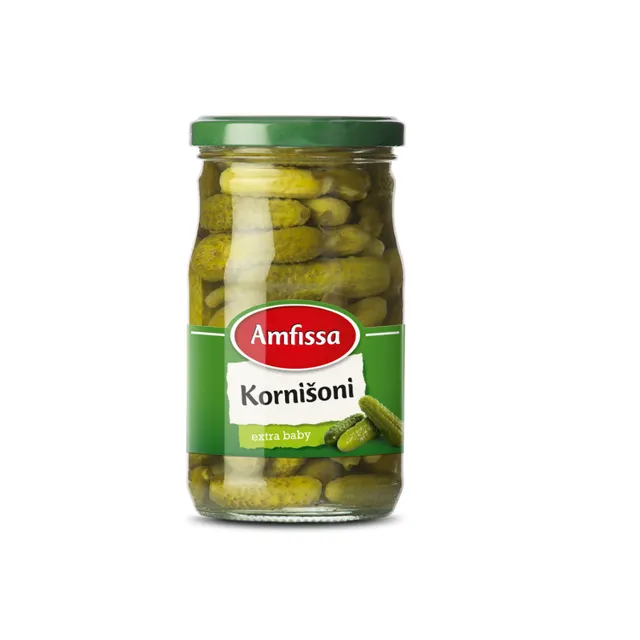 KRASTAVCI KORNISONI EXTRA BABY 310gr AMFISSA AMFISSA