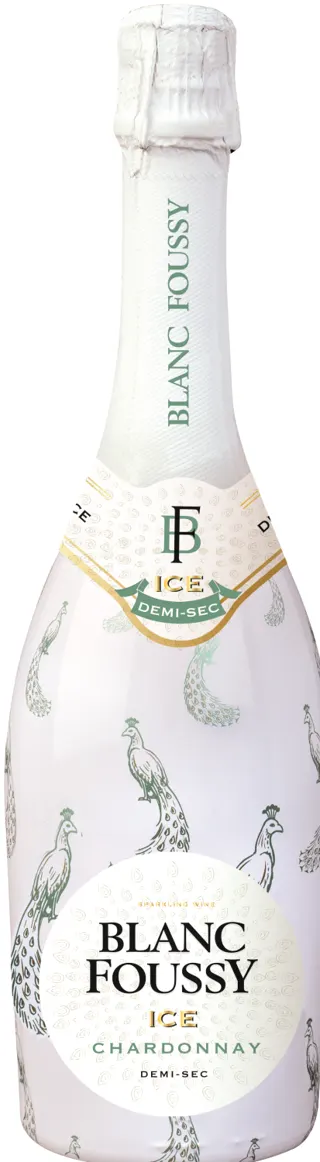 Blanc Foussy Chardonnay Ice vino belo penušavo 750 ml + čaša
