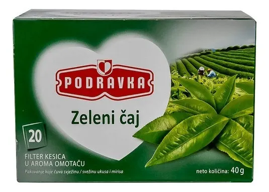 Caj zeleni Podravka FV20 40g Podravka